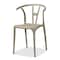 Baxton Studio Warner ModernBeige Plastic Dining Chair Set , PK4 194-4PC-12038-ZORO - alternate 2